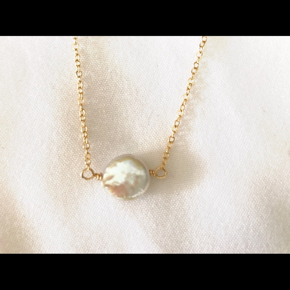 Coin Pearl & Chain